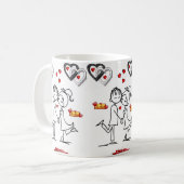 Mokken Valentijnsdag Mok (Voorkant links)