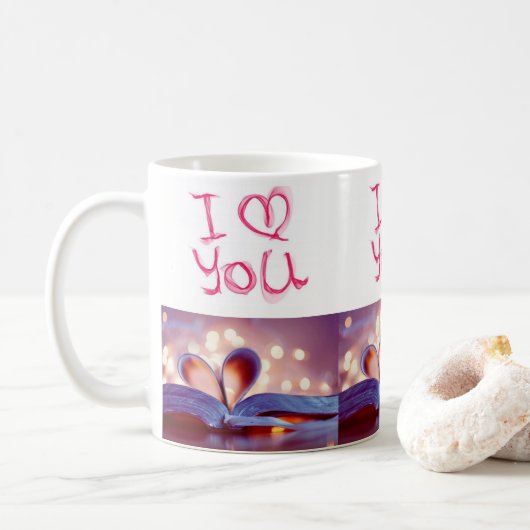 Mokken Valentijnsdag Mok (Met donut)