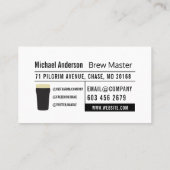 Mokken van Beer Logo | Brouwerij Visitekaartje (Achterkant)