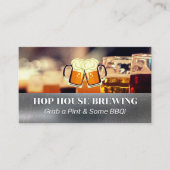 Mokken van Beer Logo | Brouwerij Visitekaartje (Voorkant)