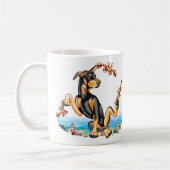 Mokken van Black Doberman Pinscher Kinda Crabby (Links)
