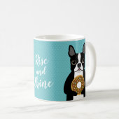 Mokken van Boston Terrier (Voorkant rechts)