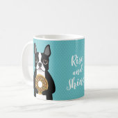 Mokken van Boston Terrier (Voorkant links)