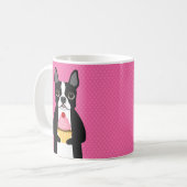 Mokken van Boston Terrier (Voorkant links)