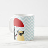 Mokken van Boston Terrier (Voorkant links)
