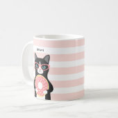 Mokken van Boston Terrier (Voorkant links)