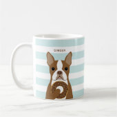 Mokken van Boston Terrier (Links)