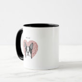 Mokken van Boston Terrier (Voorkant links)