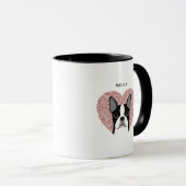 Mokken van Boston Terrier (Voorkant rechts)