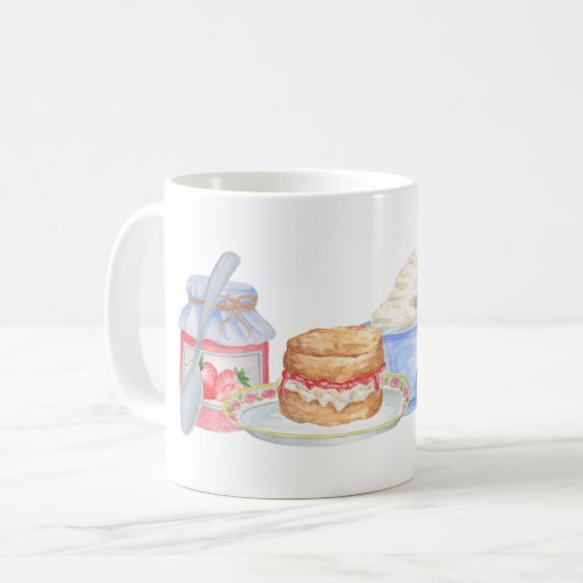 Mokken van British Cream Tea (Voorkant links)