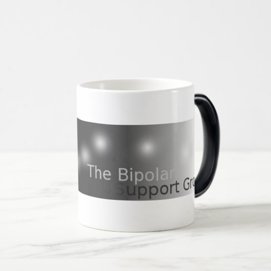 Mokken van de bipolaire ondersteuningsgroep (Voorkant rechts)