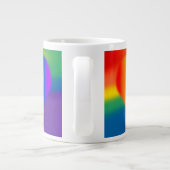 Mokken van de Gay Pride Coffee Cup Rainbow Love Cu (Achterkant)
