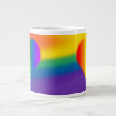 Mokken van de Gay Pride Coffee Cup Rainbow Love Cu (Voorkant)