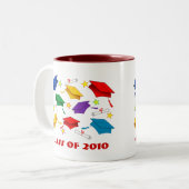 Mokken van de graduatiepartij - klasse 2010 (Voorkant links)