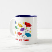 Mokken van de graduatiepartij - klasse 2011 (Voorkant links)