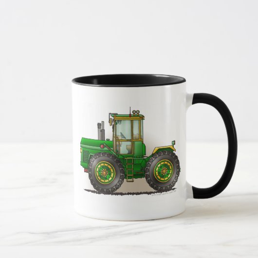 Mokken van de Groene Monster Tractor (Rechts)