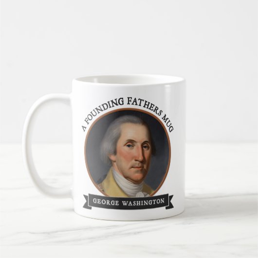 Mokken van de grondleggers: George Washington (Links)