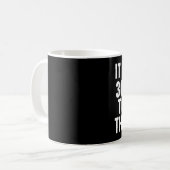 mokken van de Koffie van de 30TH VERJAARDAG de (Voorkant links)