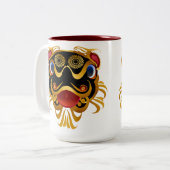 Mokken van de zwarte goudChinese draak (Voorkant links)