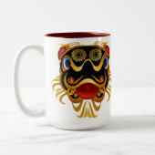 Mokken van de zwarte goudChinese draak (Links)