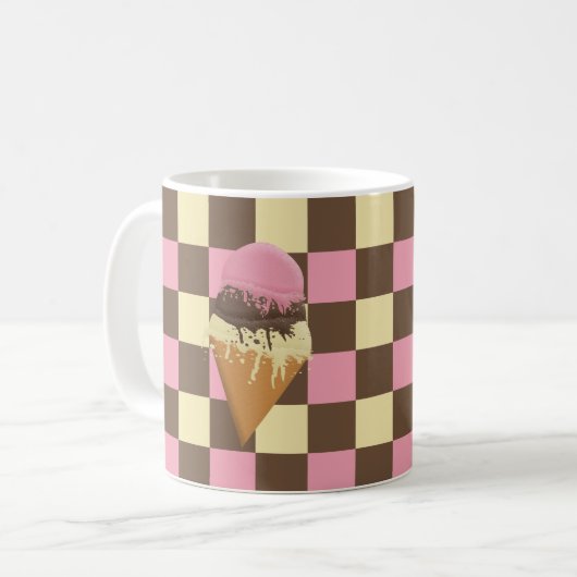 Mokken van drievoudig gearomatiseerde ijskappen (Voorkant links)