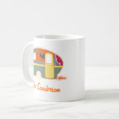 Mokken van eigenaars van gepersonaliseerde Retro C (Voorkant links)