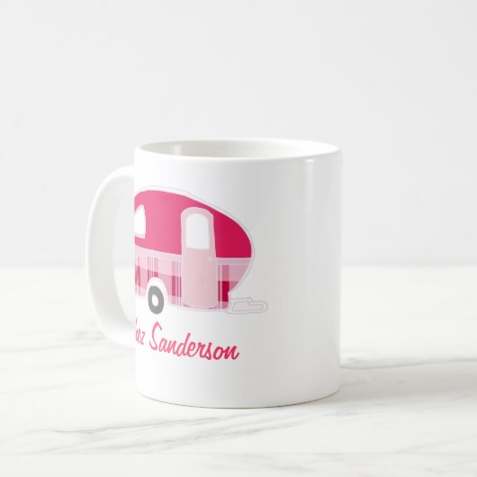 Mokken van eigenaars van gepersonaliseerde Retro C (Voorkant links)