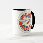 Mokken van geconsolideerde luchtvaartmaatschappije (Voorkant rechts)