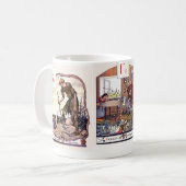 Mokken van het Russische alfabet Afbeelding Comple (Voorkant links)