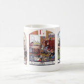 Mokken van het Russische alfabet Afbeelding Comple (Center)