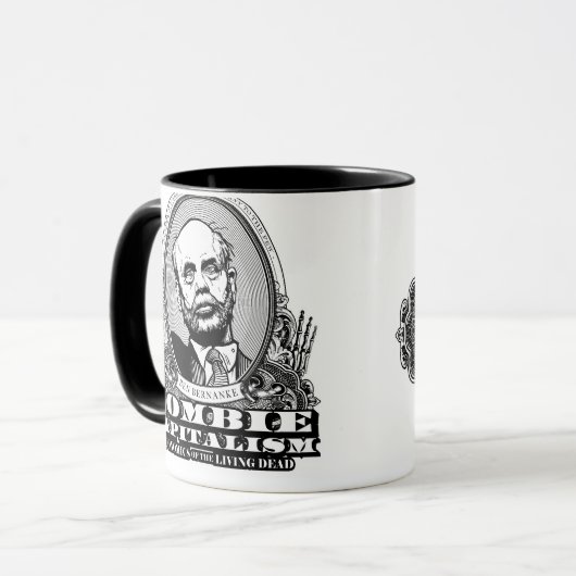 Mokken van het Zombie-kapitalisme (Voorkant links)