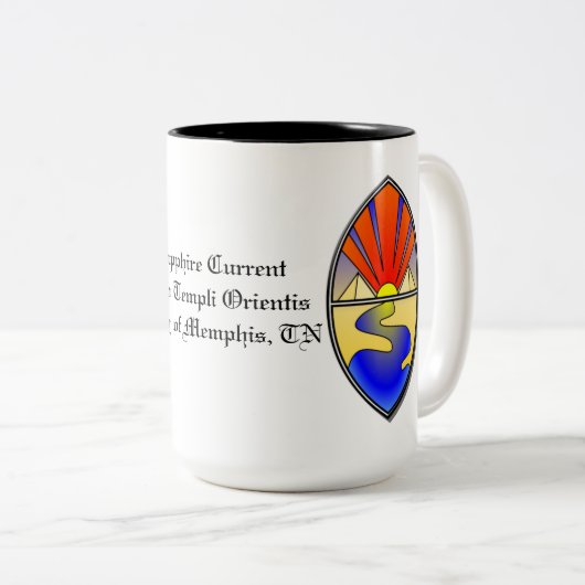 Mokken van Sapphire Current Lamen (Voorkant rechts)