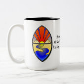 Mokken van Sapphire Current Lamen (Links)