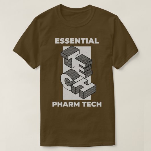 Mokken van technici voor apotheker Telefoonvragen  T-shirt (Design voorkant)