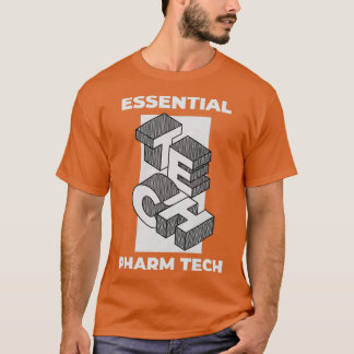 Mokken van technici voor apothekersdienst Telefoon T-shirt