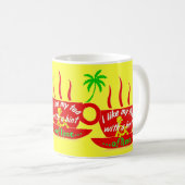 Mokken van Trinidad en Tobago, geschenken, thuis, (Voorkant rechts)