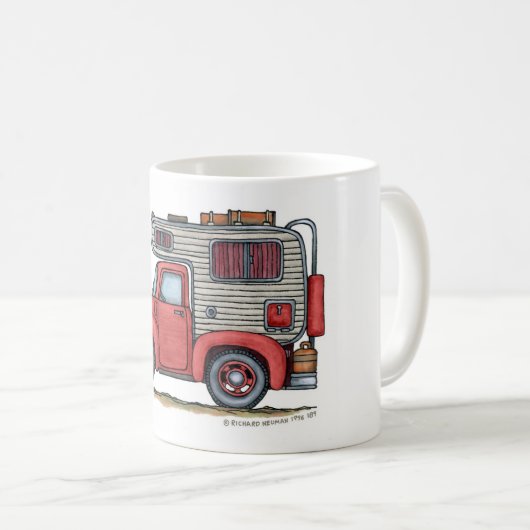 Mokken van Truck Camper RV ophalen (Voorkant rechts)