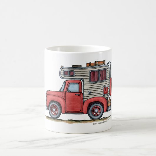 Mokken van Truck Camper RV ophalen (Center)