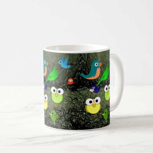 mokken vogels (Voorkant rechts)