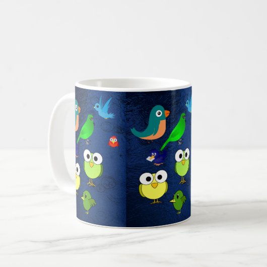 mokken vogels (Voorkant links)