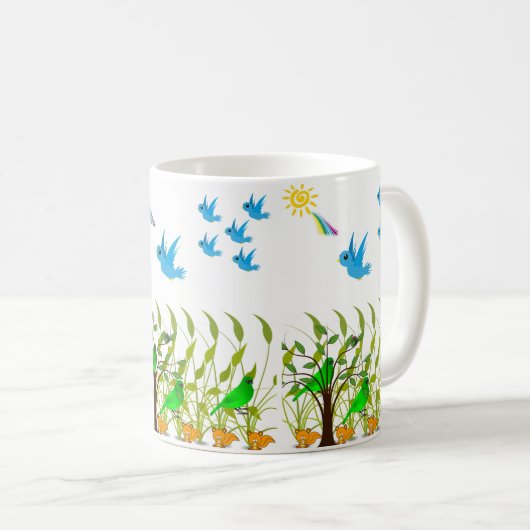 mokken vogels (Voorkant rechts)