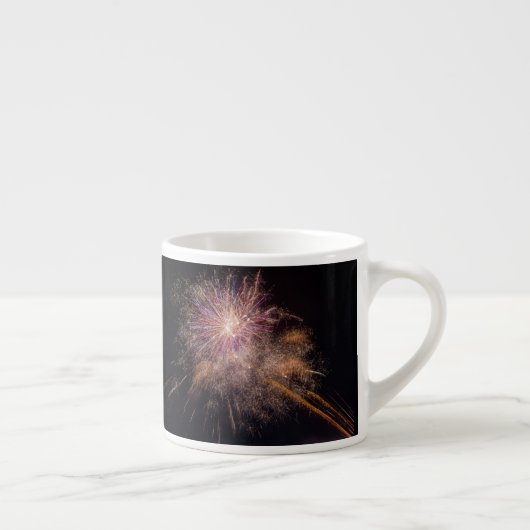 Mokken voor aangepaste Fireworks-monogram (Rechts)