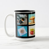 Mokken voor aangepaste monogram van koffie Lover 2 (Links)