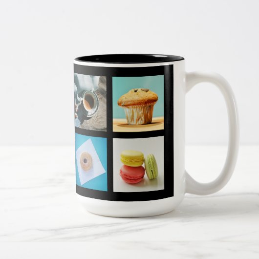 Mokken voor aangepaste monogram van koffie Lover 2 (Rechts)