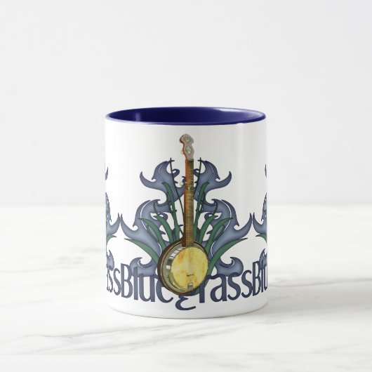 Mokken voor blauwegrass Banjo Design (Midden)