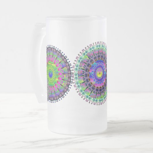 Mokken voor Cell Medallion Print (Voorkant links)