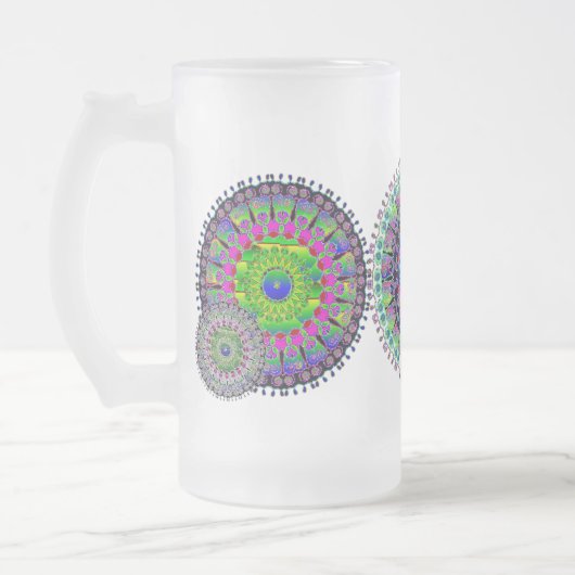 Mokken voor Cell Medallion Print (Links)