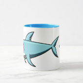 Mokken voor de aangepaste naam Koel Shark (Midden)