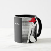 Mokken voor de aangepaste zomerhuisnaam (Voorkant rechts)