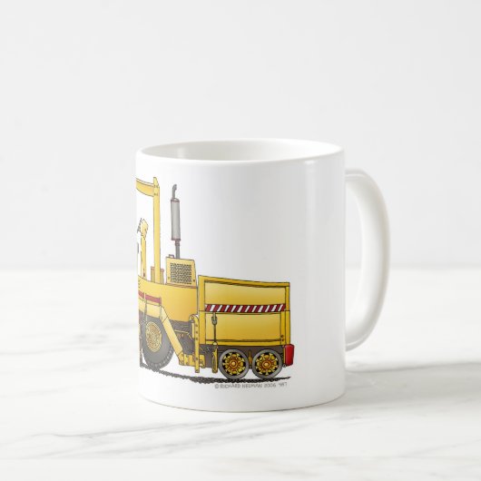 Mokken voor de constructie van asfaltschuurmachine (Voorkant rechts)